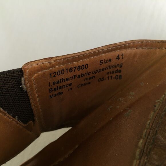 Dansko Sandals Size 41 10.5-11 US Ava Wedge Slide Elastic Cross-Strap Brown/Tan - Picture 10 of 11